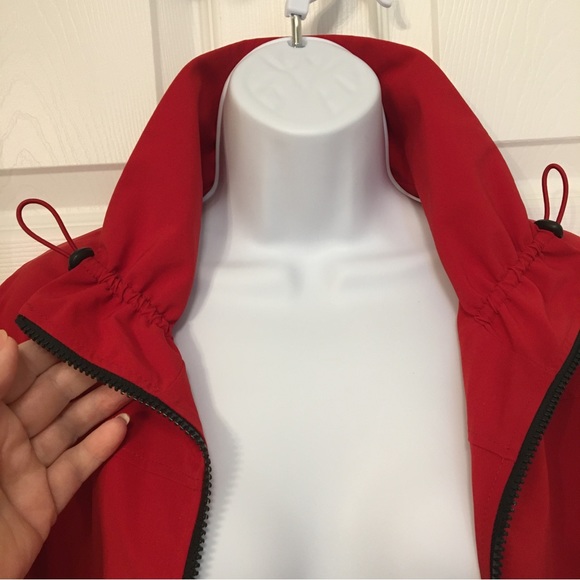 🛍️ SALE! CHICO’S Neema Red Jacket Sz L - Picture 7 of 13